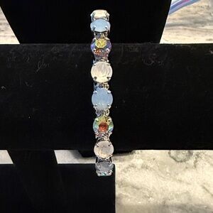 Sorrelli Opalescent and Silver Cuff Bracelet
